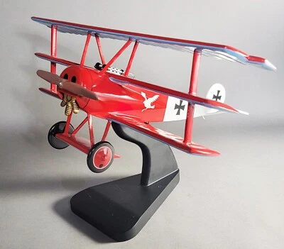 Fokker Dr.1 Red Baron Triplane Desk Display Model WWI Fighter - Image 1 of 4