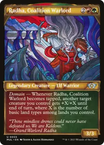 x4 Radha, Coalition Warlord MUL MTG 0055 SHOWCASE UNCOMMON M/NM 4x - Picture 1 of 1