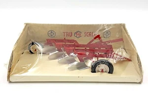 1/16 Tru Scale Four Bottom Plow in Bubble Box - Picture 1 of 6