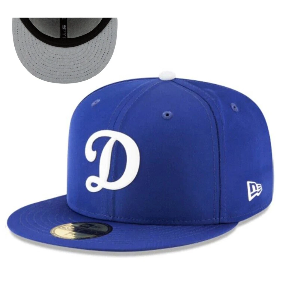 Los Angeles Dodgers LAD Authentic MLB "D" Logo New Era 5950 Royal Blue - Image 1 of 1