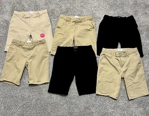 Neu ohne Etikett Kinder Place Mädchen Schuluniform Chino Shorts Größe 12 Paket mit 6 - Bild 1 von 7