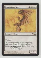 2003 Magic: The Gathering - Mirrodin Luminous Angel #15 4r8