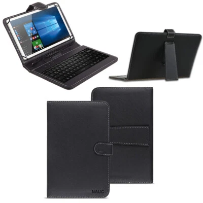 Schutzhülle Tastatur Tasche Tablet Keyboard Micro USB Hülle Cover Schutz Case  - Bild 1 von 4
