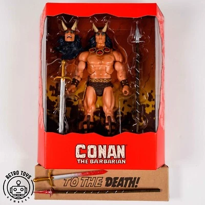 COMIC CONAN THE BARBARIAN + Weapons Pack Ultimates Super7 Action Figure Ultimate - Bild 1 von 4