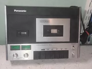 Vtg Panasonic RS-260US Stereo Cassette Tape Deck Player/Recorder Tangle Cassette - Picture 1 of 6