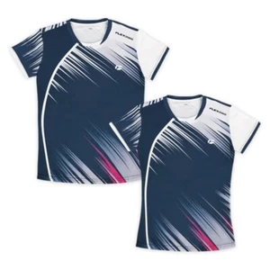 FlexPro Unisex Bádminton Camisetas Deportes Entrenamiento Top Camiseta AsiaFit NUEVO CON ETIQUETAS FLB30524 - Imagen 1 de 6