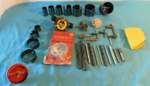 Vintage 30 Rotary Rasp Flotec Drill Pump Bits Jacobs Chuck Grinding Saw Cutter - Picture 1 of 6
