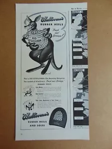 1941 O'SULLIVAN Rubber Heels and Soles vintage art print ad - Bild 1 von 1