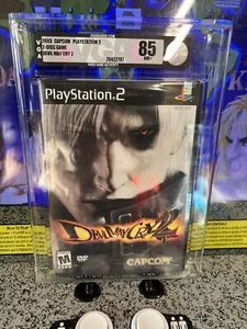2003 PS2 Devil May Cry 2 Black Label Graded VGA 85 NM+ WATA 9.6? NEW SEALED - Picture 1 of 6