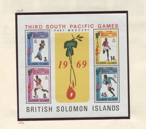 Solomon Islands #195//556 MNH/Used CV$68.25 1969-1985 Collection on Album Pages Cover