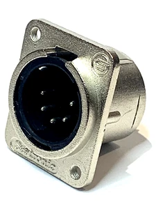 XLR Sockel Gehäuse Panel Mount - Bild 1 von 3