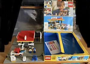 Vintage LEGO 6378 Town Shell Service Station 1986 Petrol with City Box - Picture 1 of 14