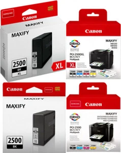 Canon PGI-2500 IB4050 IB4150 MB5050 MB5150 MB5155 MB5350 MB5450 MB5455 Original - Bild 1 von 8