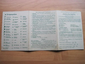 Anleitung Klapptafel WH-Zahlentafel  original - Bild 1 von 2