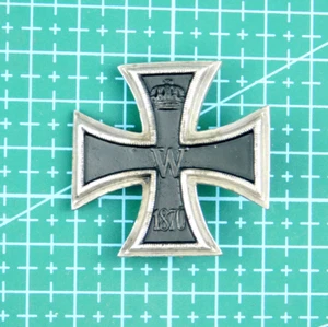 3951 WW1 GERMANY IRON CROSS BADGE 1ST CLASS EK 1870 EISERNES KREUZ - Picture 1 of 3