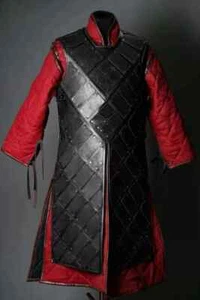 Jon Snow armadura de cuero negro; Jon Snow disfraz cosplay; Stark Armor Cospl1 - Imagen 1 de 4