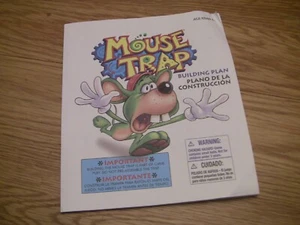 MOUSE TRAP GAME 2005 by Milton Bradley Replacement Parts/Pieces-building plan - Picture 1 of 2
