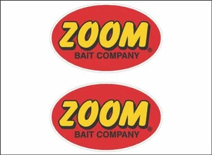 Calcomanía gráfica ventana con logotipo de pesca ZOOM / PAR / 6" vinilo barco vehículo vehículo pegatina FR - Imagen 1 de 2
