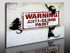 Leinwandbild Banksy Graffiti Street Art - Kunstdrucke Wandbilder Bilder k Poster