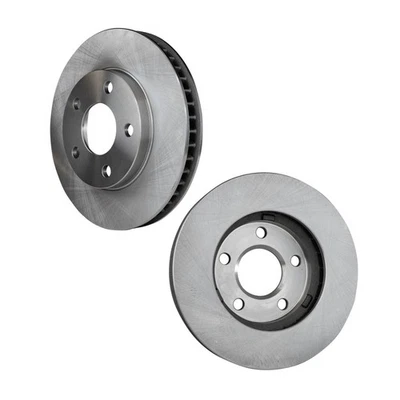 For Oldsmobile Regency 1997 1998 Brake Discs Front | Pair | Cast Iron | Natural - Image 1 of 4