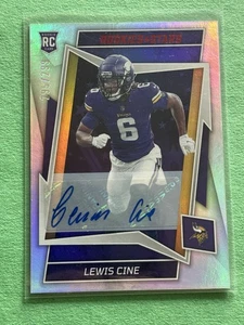 2022 Panini Rookies & Stars Lewis Cine RC #183 Rookies Signatures #/299 - Picture 1 of 2