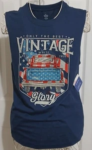 Patriotic Mens 4th Of July Sleeveless Tank Top Size XS (Mens) - Picture 1 of 6