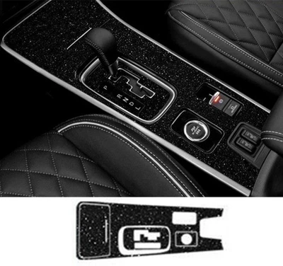 For Mitsubishi Outlander 2016-2020 Black Central Console Gear Shift Sticker Trim - Изображение 1 из 3