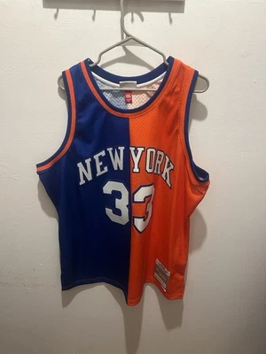 Camiseta deportiva de jugador Mitchell And Ness Patrick Ewing NY Knicks 1991/92 para hombre 2XL Foto 1 de 4