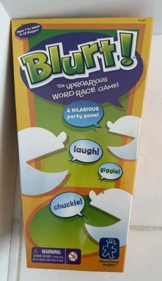 Blurt! The Uproarious Word Race Game! (Factory Sealed) Ages 7+ (3-12 Players) - Image 1 of 4