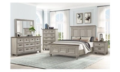 MARIANA  Aspen Home Wooden Panel Bedroom Set - Image 1 of 4