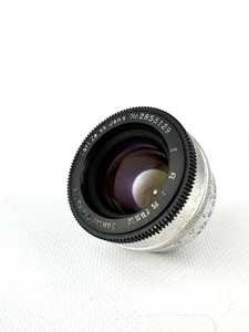 Lens Carl Zeiss Jena Sonnar 5cm  f/2  RED T Mount M39/L39 - Picture 1 of 9