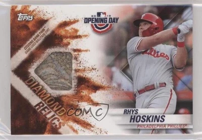 2019 Topps Opening Day Diamond Relics Rhys Hoskins #DR-RH - Image 1 of 2