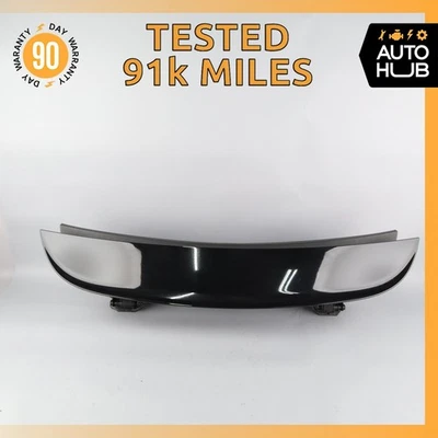 Черный оригинальный спойлер крыло крышка багажника задняя дверь Porsche Panamera 970 4 10–13 годов выпуска 91k - Изображение 1 из 4