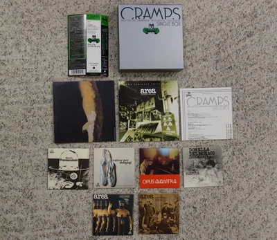 Cramps Records Single Box Mini LP CD Promo Box Set (6 Titles) Japan Authentic 3" Foto 1 de 4