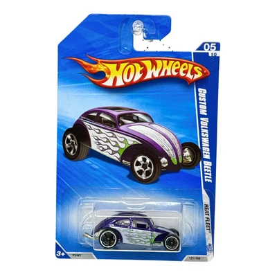 Hot Wheels Heat Fleet Custom Volkswagen Beetle 1:64 Diecast - Image 1 of 4