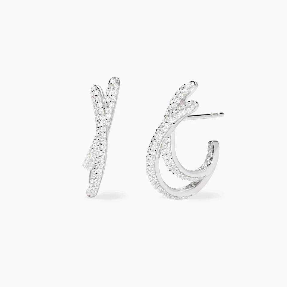 MABINA GIOIELLI  NUVOLA  ORECCHINI   REFERENZA  563936  ARGENTO 925 - Immagine 1 di 3