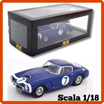 Modellino auto statico scala 1/18 diecast FERRARI 250 SWB GOODWOOD 1961 KK Scale - Immagine 1 di 4