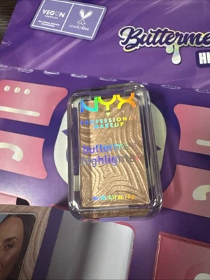 NYX Buttermelt Highlighter - New & Sealed - Glaze It Butta- Light Bronze - Image 1 of 4