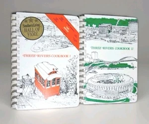 Three Rivers Cookbook 1 & 2 Taste of Pittsburgh Spiral Bound 1973 Top Rated - Picture 1 of 3