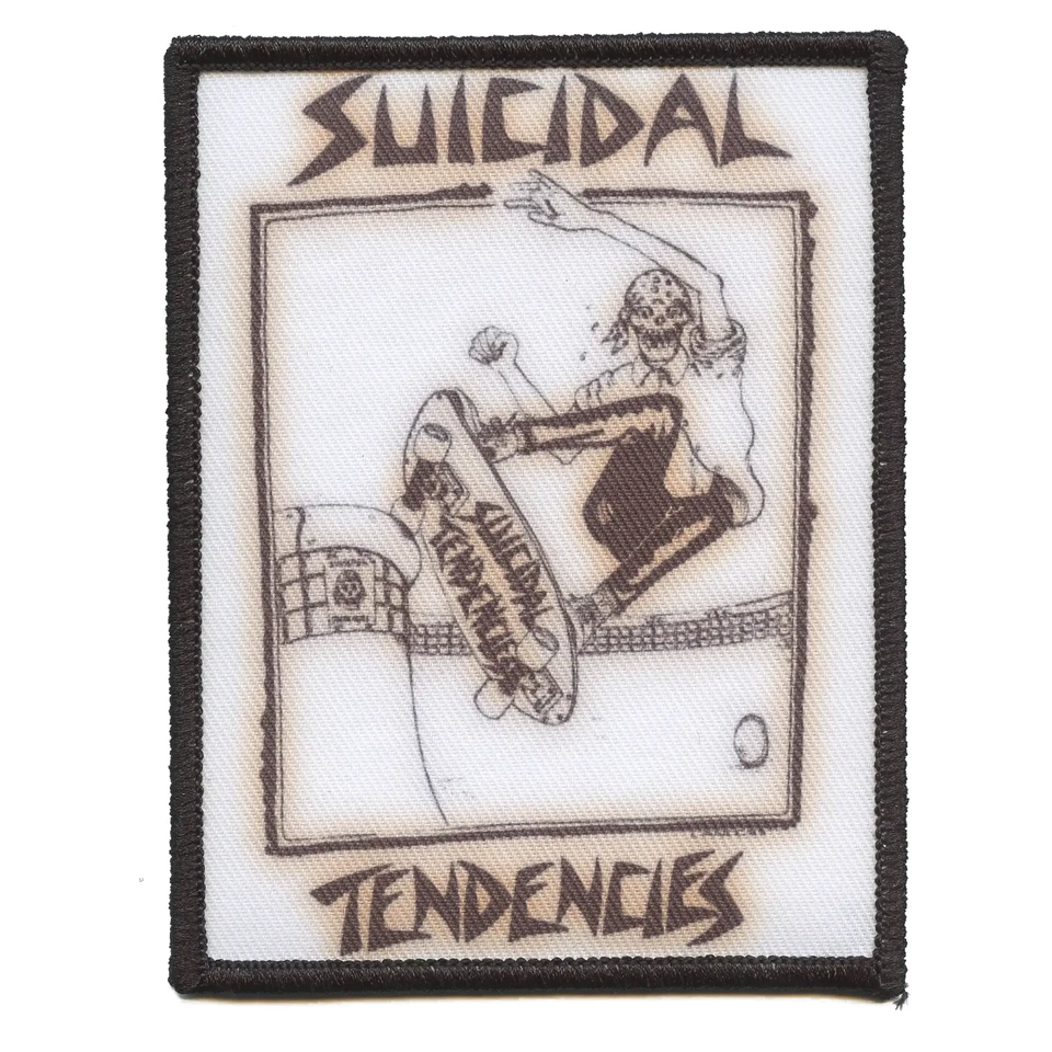 Suicidal Tendencies Skater Patch Lance 1983 Punk Band Embroidered Iron On