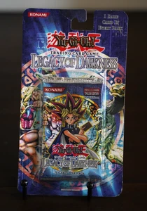 2002 Yugioh LOD 1st Edition Legacy of Darkness Blister Pack Sealed TCG - Bild 1 von 8