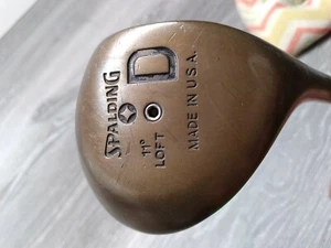 Vintage Spalding D Driver Titanium Stiff 11° Loft RH 45 NCHE Golfschläger kostenloser Versand - Bild 1 von 10