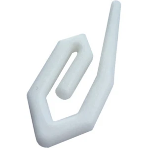 Nylon Curtain Tape Glider Hooks Fort Fasteners - Picture 1 of 5