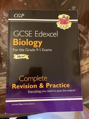 CGP GCSE Edexcel Biology 9-1 Complete Revision & Practice Textbook - Image 1 of 2