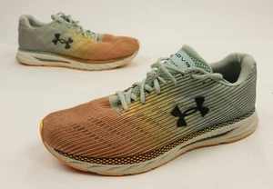 Under Armour HOVR Velociti 2 Marathon Sneakers Shoes Grey Teal Orange Men 12.5 - Picture 1 of 6