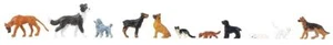 Faller 151902 Hunde und Katzen, Figuren Miniaturwelten H0 (1:87) - Picture 1 of 2