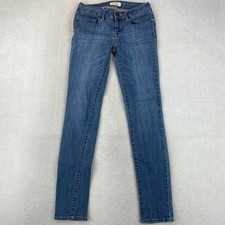 Bullhead Denim Co. Black Skinny Jeans Women's 5R Blue Low Rise Cotton Blend