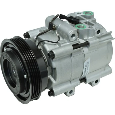 For 2001-2006 Hyundai Santa Fe 2.4L L4 A/C Compressor UAC 2002 2003 2004 2005 - Image 1 of 2