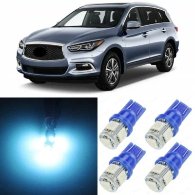 15 x ICE BLUE Interior LED Lights Package For 2013 - 2019 Infiniti JX35 QX60 - Imagem 1 de 4