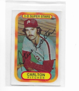 1977 Kellogg's 3-D Super Stars Steven Carlton #57